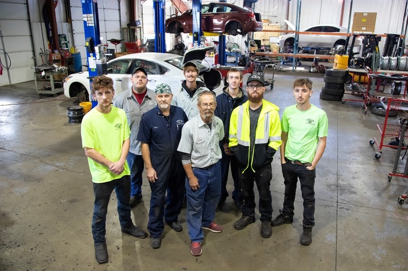 Dismantling Team at County Line Auto Parts