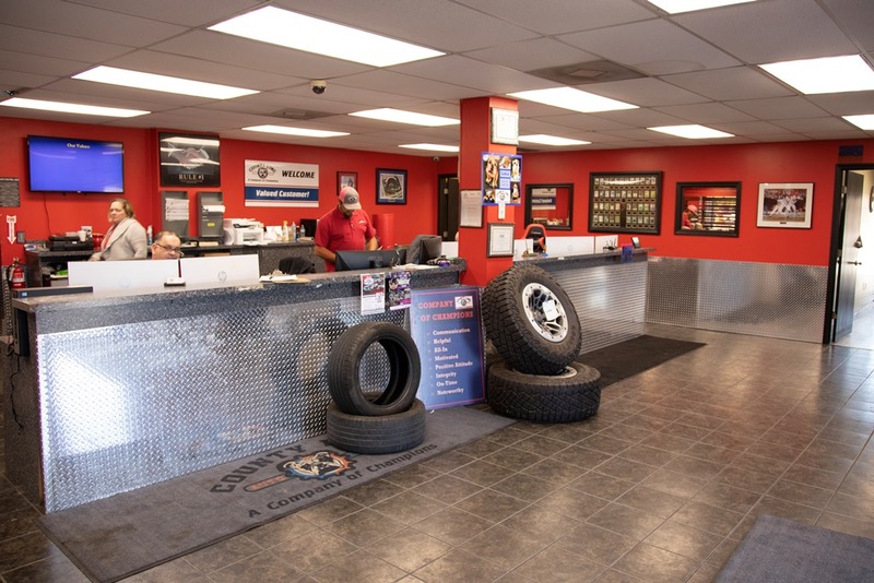 Sales Department at County Line Auto Parts